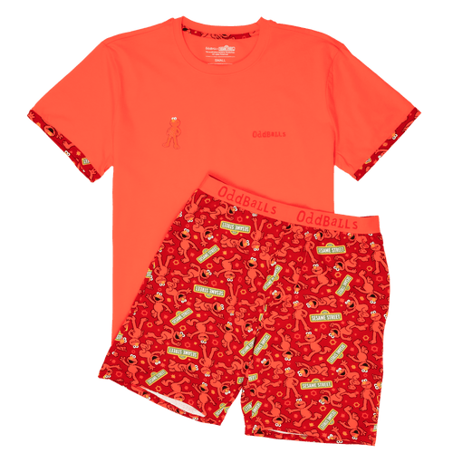 Elmo - Men's Short Pyjamas Set (T-Shirt & Shorts)