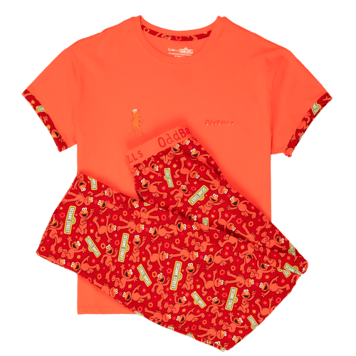 Elmo - Women's Long Pyjamas Set (T-Shirt & Trousers)