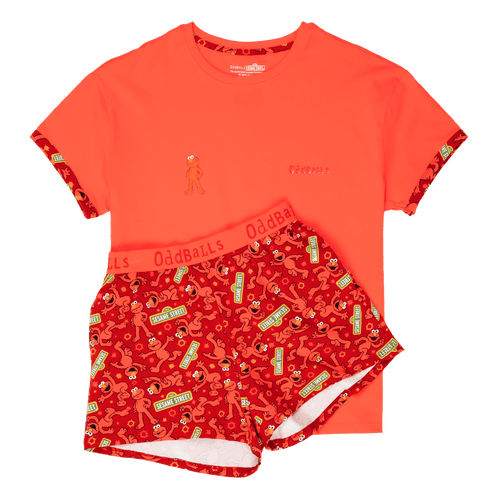Elmo - Women's Short Pyjamas Set (T-Shirt & Shorts)