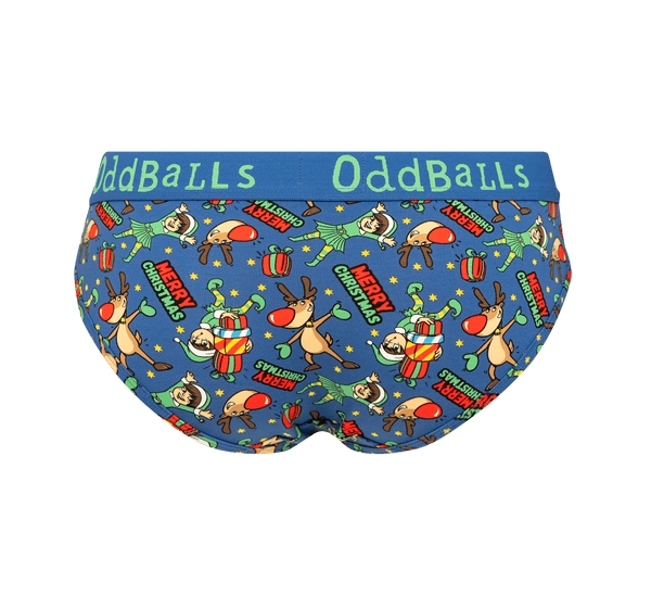 Rudolph Bundle - Womens Bralette, Briefs & Socks Bundle