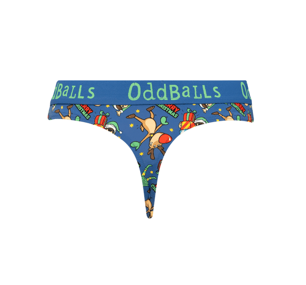 Rudolph Bundle - Ladies Thong & Sock