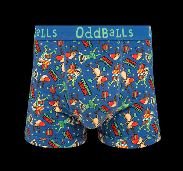 Christmas Crackers Bundle - Mens Boxer Shorts 5 Pack