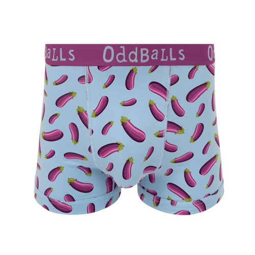 Aubergine - emoji®- Mens Boxer Shorts