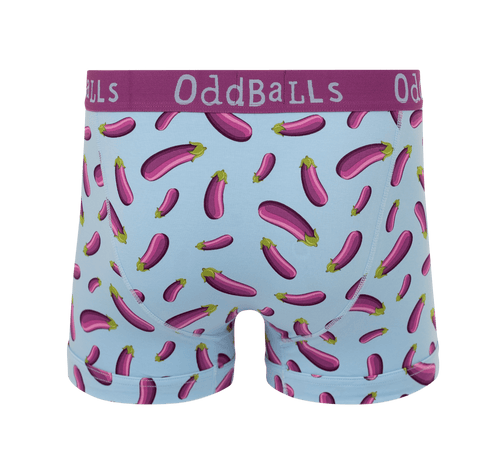 Aubergine - emoji®- Mens Boxer Shorts