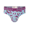 Aubergine - emoji® - Mens Briefs