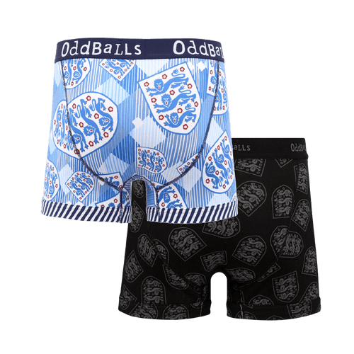 England FA 2025 Bundle - Mens Boxer Shorts 2 Pack