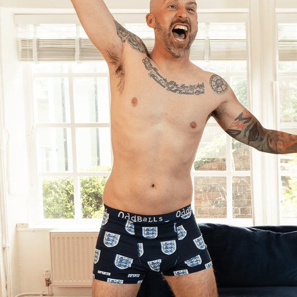 England FA Classic - Mens Cotton Boxer Shorts