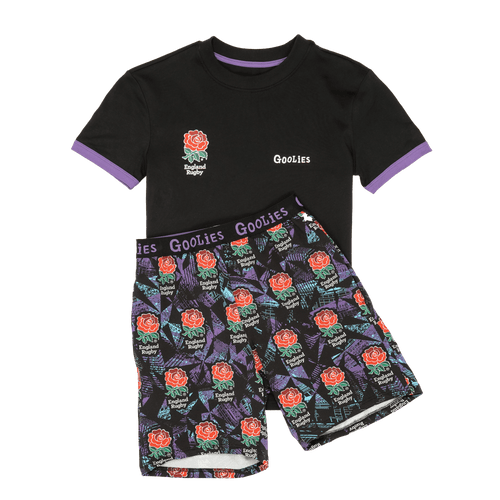 England Rugby Alternate 25 - Kids Short Pyjamas Set (T-Shirt & Shorts)