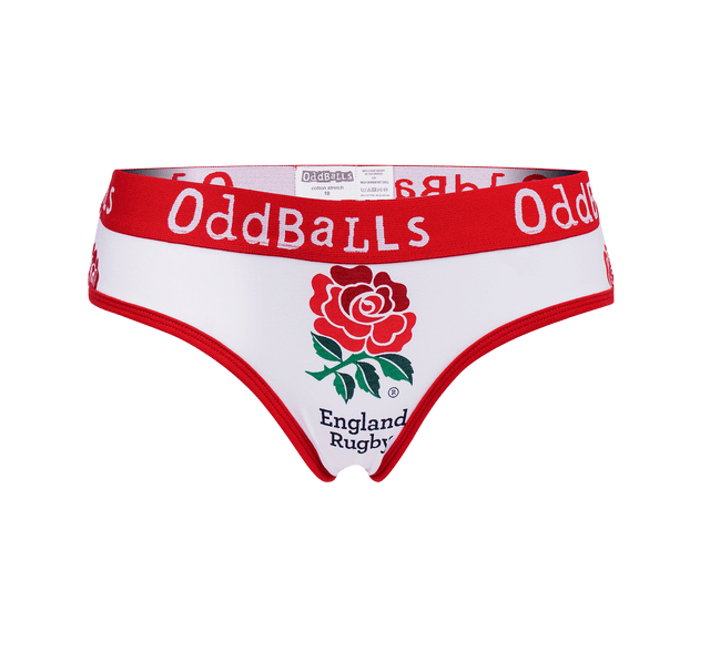 England Rugby - White - Ladies Briefs