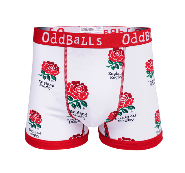 England Rugby - White - Mens Boxer Shorts