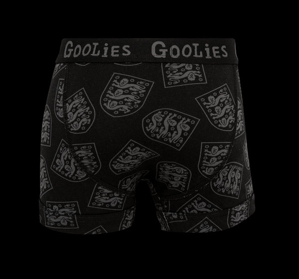 England FA Black - Dad & Lad Boxer Shorts Bundle