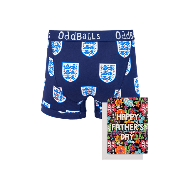 Fathers Day Bundle 4 - Men's Boxer Shorts & Card Bundle