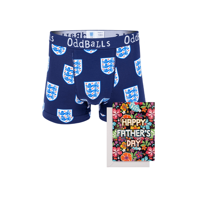 Fathers Day Bundle 4 - Men's Boxer Shorts & Card Bundle