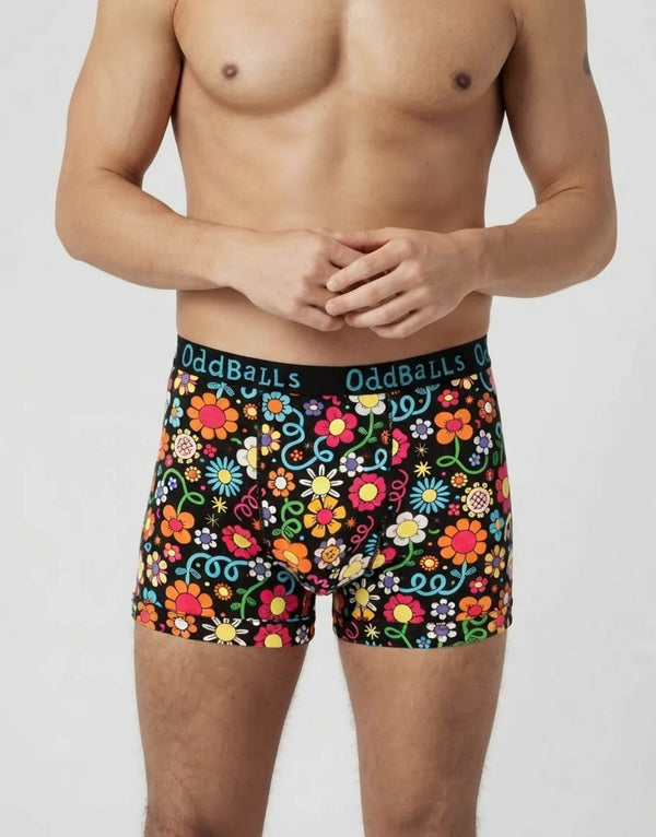 Ditsy floral print cotton boxer shorts 3 pack