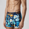 Space, tartan & paisley print cotton boxer shorts 3 pack