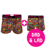 Enchanted Dad & Lad Bundle - Mens Boxer Shorts & Kids Boxer Shorts Bundle