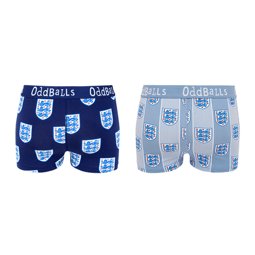 England FA Classic & Away Bundle - Ladies Boxers 2 Pack Bundle