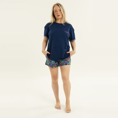 Fancy Pants - Women's Short Pyjamas Set (T-Shirt & Shorts)