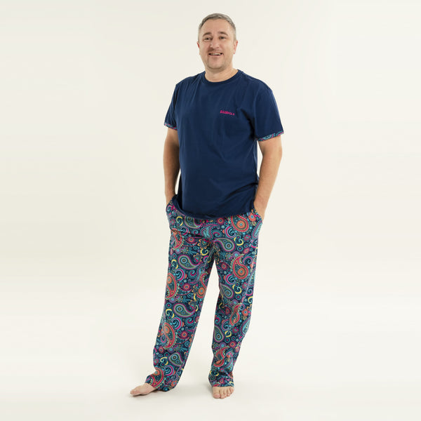 Fancy Pants - Men's Long Pyjamas Set (T-Shirt & Trousers)