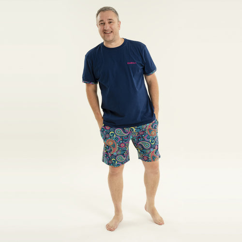 Fancy Pants - Men's Short Pyjamas Set (T-Shirt & Shorts)