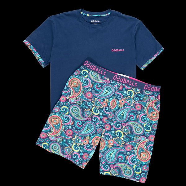 Fancy Pants - Men's Short Pyjamas Set (T-Shirt & Shorts)