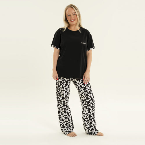 Fat Cow - Women's Long Pyjamas Set (T-Shirt & Trousers)