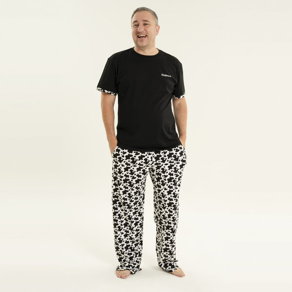 Fat Cow - Men's Long Pyjamas Set (T-Shirt & Trousers)
