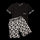 Cow Print - Kids Short Pyjamas Set (T-Shirt & Shorts)