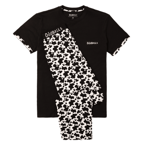 Fat Cow - Men's Long Pyjamas Set (T-Shirt & Trousers)