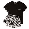 Fat Cow - Women's Short Pyjamas Set (T-Shirt & Shorts)