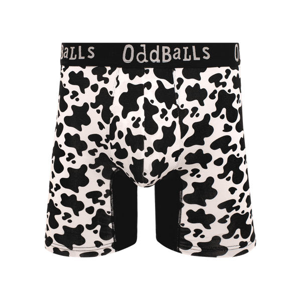 Fat Cow - Mens Bamboo Boxer Shorts