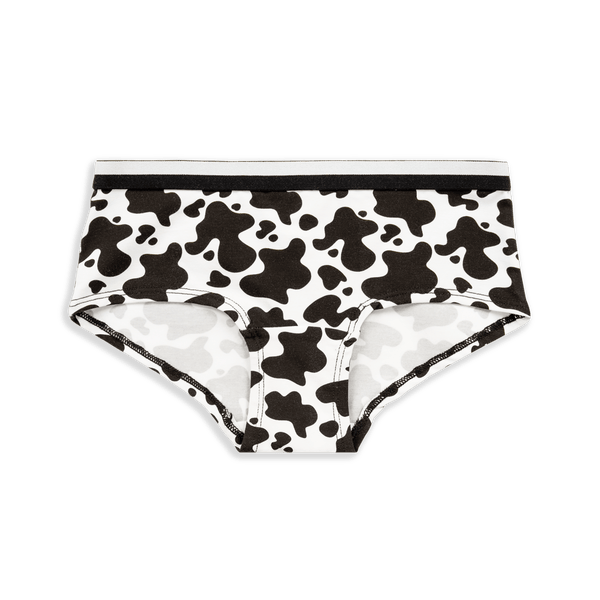 Cow Print - Girls Cotton Knickers