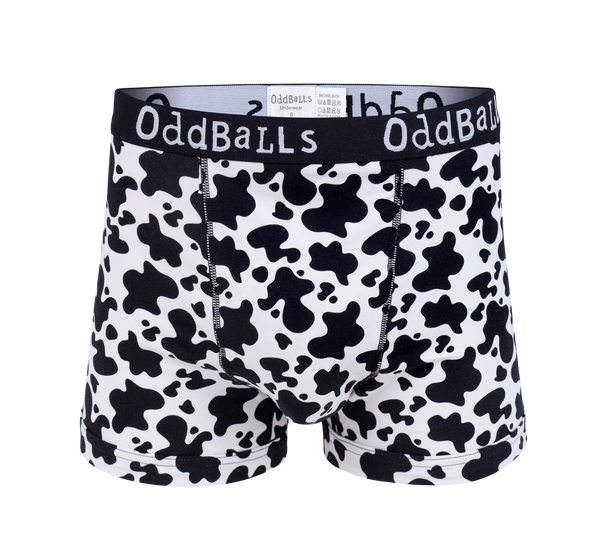 Fat Cow Dad & Lad Bundle - Mens Boxer Shorts & Kids Boxer Shorts Bundle