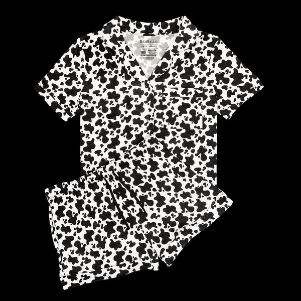 Fat Cow - Modal Women's Short Button Up Pyjamas Set