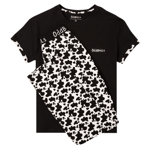 Fat Cow - Women's Long Pyjamas Set (T-Shirt & Trousers)