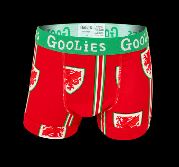FA Wales Bundle - Kids Boxer Shorts 2 Pack Bundle