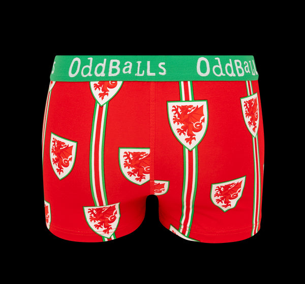 FA Wales Bundle - Ladies Boxer Shorts 2 Pack Bundle