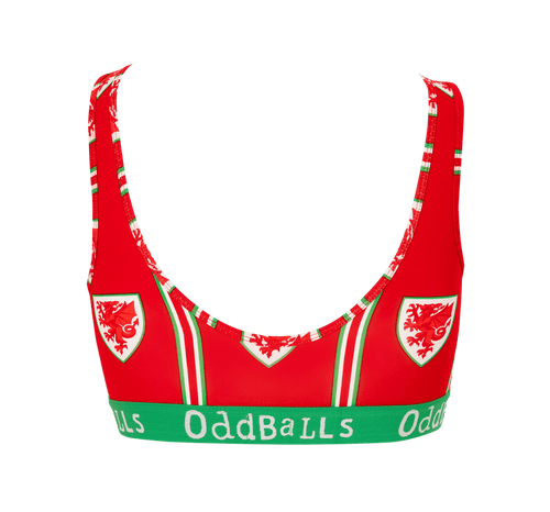FA Wales Red & Green - Ladies Bralette