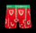 FA Wales Red & Green - Mens Cotton Boxer Shorts