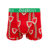 FA Wales Red & Green - Mens Cotton Boxer Shorts