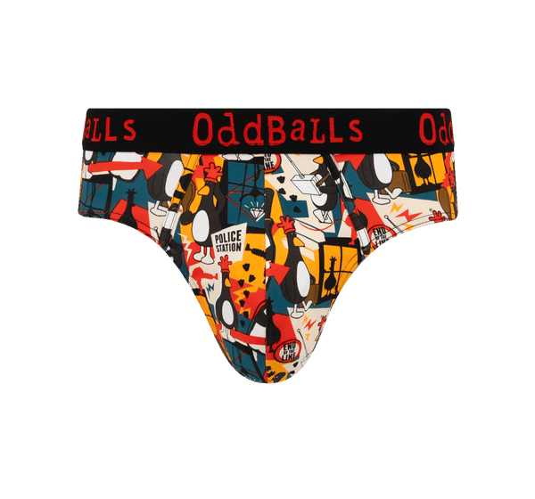 Wallace & Gromit Feathers McGraw - Mens Cotton Briefs