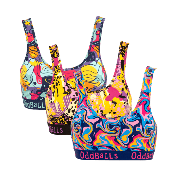 Feel Good Bundle - Ladies Bralette 3 Pack front