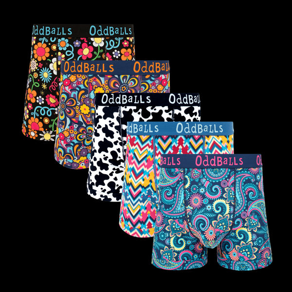Festive Favourites Bundle - Mens Boxer Shorts 5 Pack