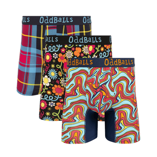 Festive Favourites Bundle - Mens Bamboo Boxer Shorts 3 Pack