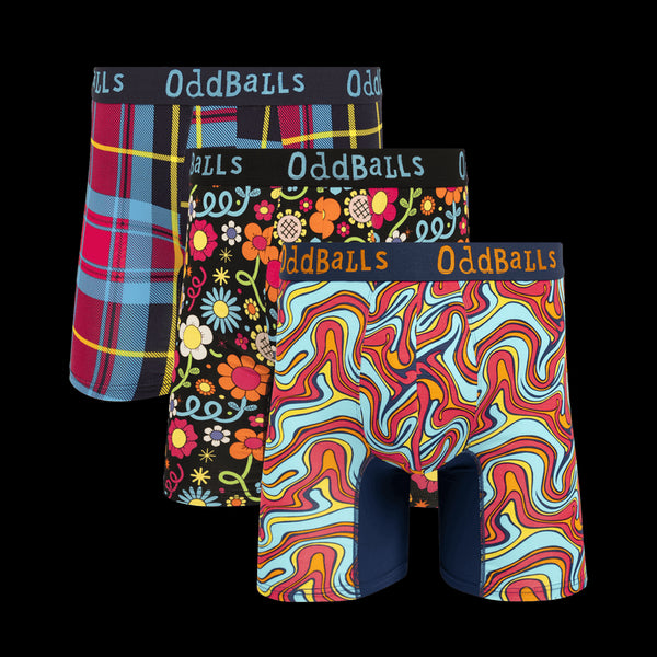 Boxing Bundle - Mens Bamboo Boxer Shorts 3 Pack