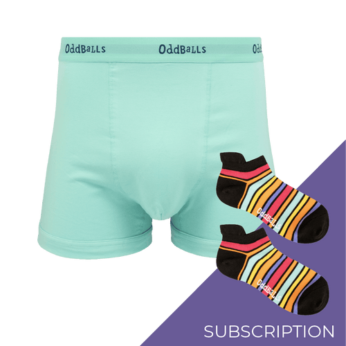Men's Plain Cotton Boxer Shorts Subscription - 6 Months Prepaid (Free Socks + Free Delivery!)