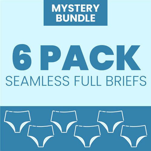 Ladies Seamless Full Briefs Bundle - Mystery 6 Pack