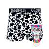 Fat Cow - Mens Boxer Shorts & Ball Deodorant Bundle