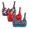 Santa's Favourites Bundle - Ladies Bralette 3 Pack