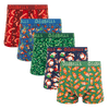Christmas Crackers Bundle - Mens Boxer Shorts 5 Pack